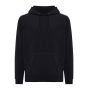 IQONIQ Trivor hoodie i mikrofleece af genanvendt polyester sort