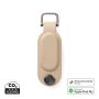 VINGA Baltimore RCS nøgleholder med Finder Dual Beige