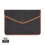 VINGA Bosler GRS 16" laptop sleeve i genanvendt kanvas Sort