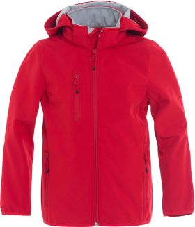 Basic Softshell Jacket Junior Rød