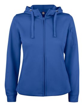 Basic Active Hoody Full Zip Women Royal blue