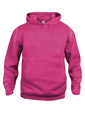 Basic Hoody Junior lys cerise