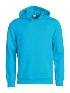 Basic Hoody Junior tyrkis