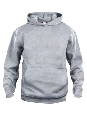 Basic Hoody Junior gråmeleret