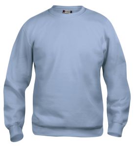 Basic Roundneck lys blå