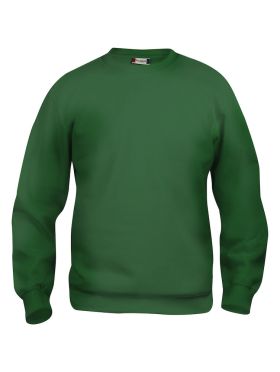 Basic Roundneck flaskegrøn