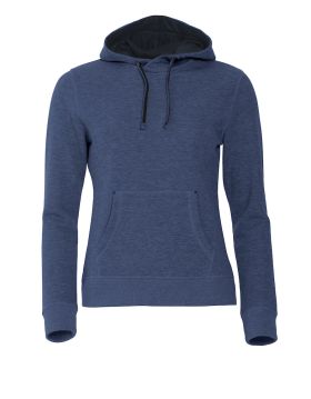 Classic Hoody Women Blå