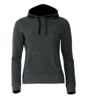 Classic Hoody Women Antracit Melange