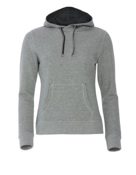 Classic Hoody Women gråmeleret