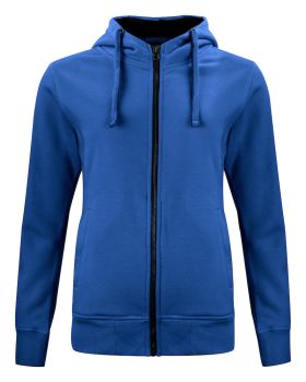 Classic Hoody Full Zip Women Royal blue