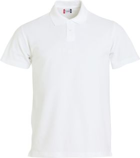 Basic Polo S/S Junior hvid