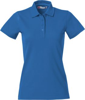 Heavy Premium Polo Women Royal blue