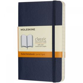 Moleskine Classic PK softcover notesbog - linjeret Blå