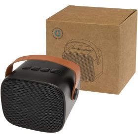 Diya 3 W trådløs højttaler i genvundet plast Sort
