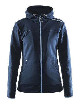 Leisure Full Zip Hood W Dk Navy