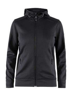 Noble Full Zip Hood W Black