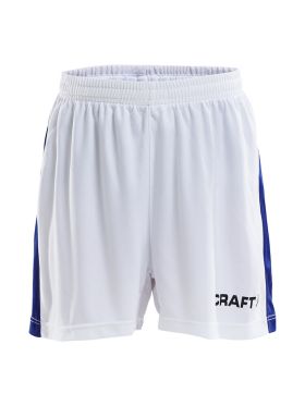 Progress Short Contrast Jr White/Club Cobolt