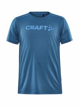 Rush SS Tee Jr Blå