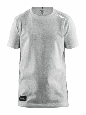 Community Mix SS Tee Jr Grey Melange