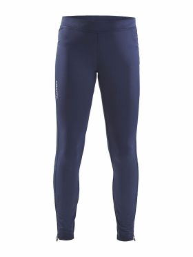 Rush Zip Tights Jr Navy