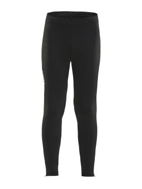 Rush Zip Tights Jr Black