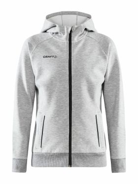 CORE Soul Full Zip Hood W Grey Melange