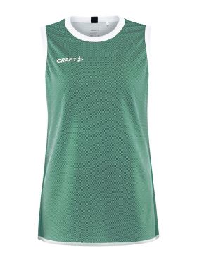 Progress Reversible Basket Singlet W Team Green/White