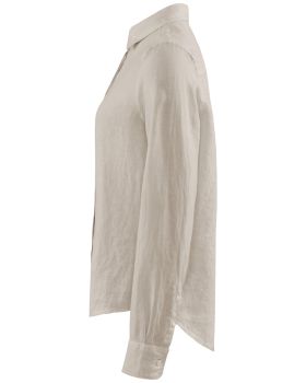 Berkeley W's Sarah Seaside Linen Shirt Beige