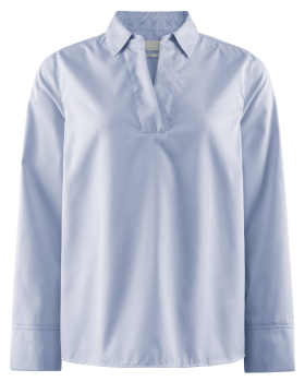 W's Plainton Bluse Casual Lyseblå