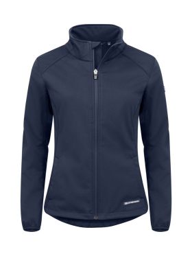 Oak Harbor Softshell Jacket Women Marineblå