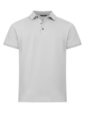 Virtue Polo Solid Men Sølv
