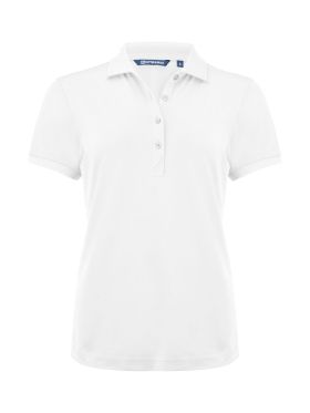 Virtue Polo Solid Women Hvid