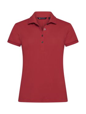 Virtue Polo Solid Women Rød