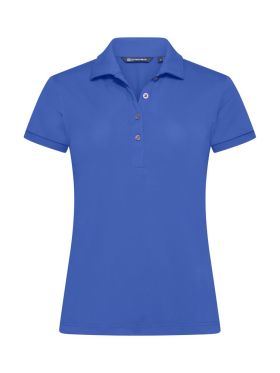 Virtue Polo Solid Women Blå