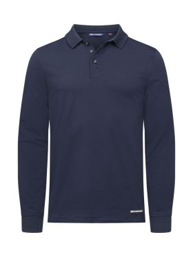 Advantage Polo Long Sleeve Men Marineblå