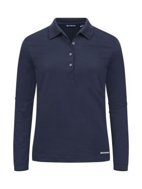 Advantage Polo Long Sleeve Women Marineblå