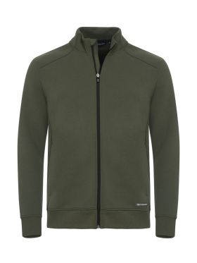 Pemberton Cardigan Full Zip Men Oliven