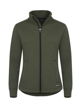 Pemberton Cardigan Full Zip Women Oliven