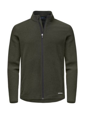 Hunts Point Fleece Full Zip M – alsidig og funktionel fleecejakke i recycled materiale Oliven