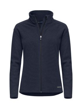 Hunts Point Fleece Full Zip W – alsidig og funktionel fleecejakke i recycled materiale Marineblå