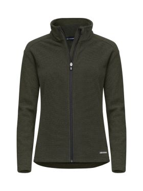 Hunts Point Fleece Full Zip W – alsidig og funktionel fleecejakke i recycled materiale Oliven