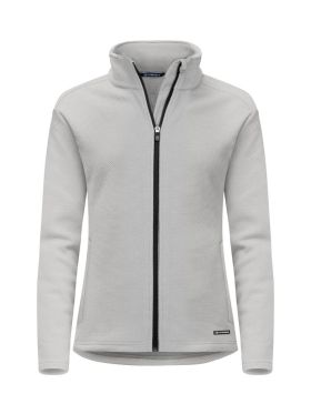 Hunts Point Fleece Full Zip W – alsidig og funktionel fleecejakke i recycled materiale Sølv