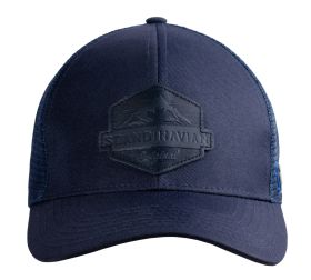 Moderne baseballkasket med mesh og 3D-HD printet logo