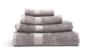 Håndklædeserie 420 g/m² Grå