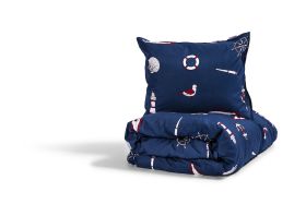 Sengesæt Navylife Microfiber Marineblå