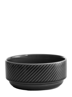 Coffee & More dyb tallerken 17 cm, grå