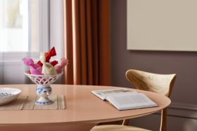 Dora Frugtskål Ø25 cm blå