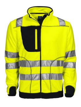 6303 FLEECE JAKKE EN ISO 20471 KLASSE 3/2