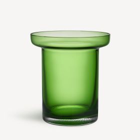 LIMELIGHT TULIP VASE APPLE GREEN  H 195MM