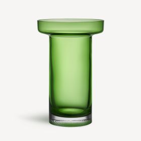LIMELIGHT ROSE VASE APPLE GREEN H 230MM